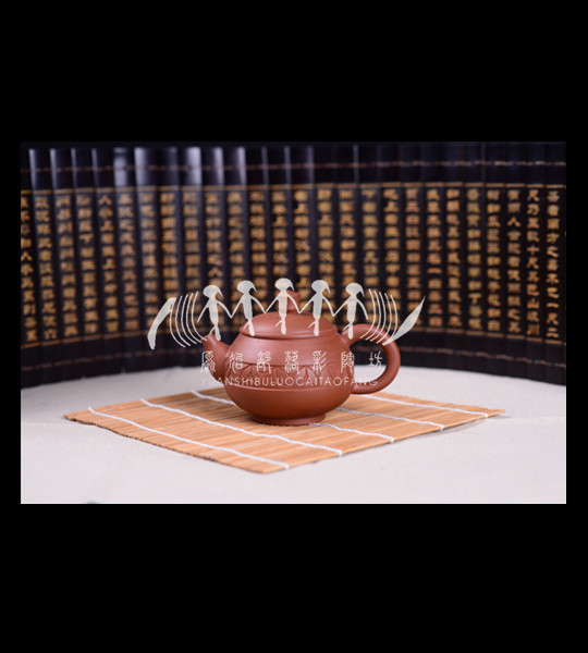 花瓣紋茶具（仰韶紅泥、麥飯石）